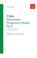 Elementary Progressive Studies, Set I for Violin