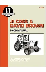 JI Case & David Brown Gasoline & Diesel Model 770-4600 Tractor Service Repair Manual