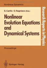Nonlinear Evolution Equations and Dynamical Systems (Softcover Reprint of the Original 1st 1990)
