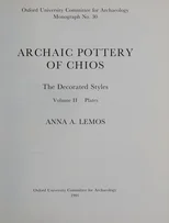 Archaic Pottery of Chios (2 vols)
