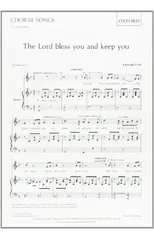 The Lord bless you and keep you