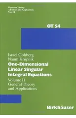 One-dimensional Linear Singular Integral Equations
