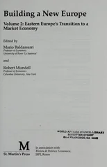 Building the New Europe