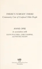 There's Nobody There