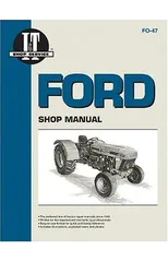 Ford Diesel Models 3230-4830 Tractor Service Repair Manual