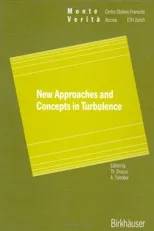 New Approaches and Concepts in Turbulence (1993)