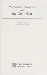 Victorian America and the Civil War