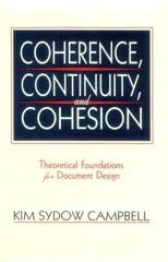Coherence, Continuity, and Cohesion