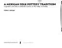 A Mexican Folk Pottery Tradition