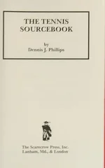 The Tennis Sourcebook