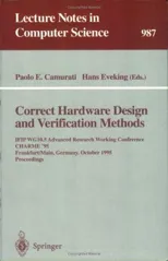 Correct Hardware Design and Verification Methods