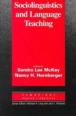 Sociolinguistics and Language Teaching