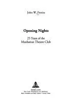 Opening Nights
