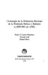 Cronologia de la Prehistoria Reciente de la Peninsula Iberica y Baleares (c.2800-900 cal ANU)