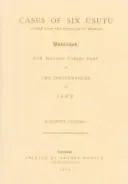 Cases of Six Usutu Punished for Having Taken Part in the Disturbances of 1888 Book 9