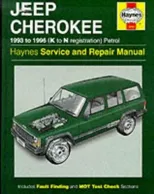 Jeep Cherokee Petrol (93 - 96) K To N