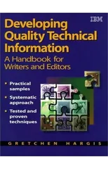 Developing Quality Technical Information