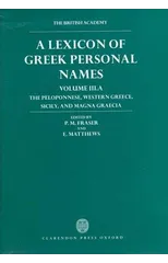 A Lexicon of Greek Personal Names