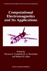 Computational Electromagnetics and Its Applications (1997)