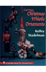 Carving Christmas Whistle Ornaments