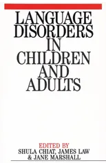 Language Disorders in Children and Adults
