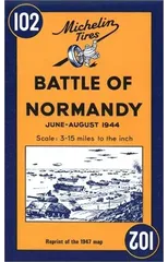 Battle of Normandy - Michelin Historical Map 102