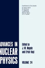 Advances in Nuclear Physics