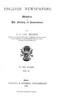 Chapters in the History of British Journalism