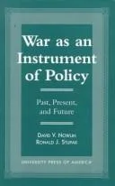 War as an Instrument of Policy