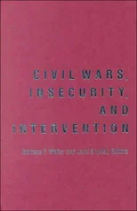Civil Wars, Insecurity, and Intervention