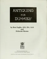Antiquing For Dummies
