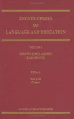 Encyclopedia of Language and Education