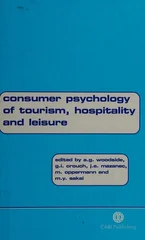 Consumer Psychology of Tourism, Hospitality and Leisure, Volume 1