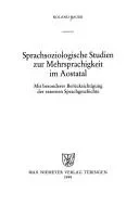 Sprachsoziologische Studien Zur Mehrsprachigkeit Im Aostatal