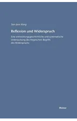 Reflexion Und Widerspruch
