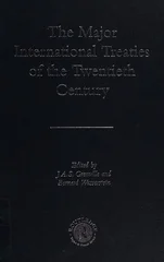 The Major International Treaties of the Twentieth Century