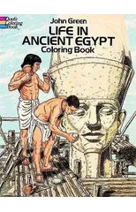 Life in Ancient Egypt Coloring Book