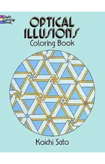 Optical Illusions Coloring Book