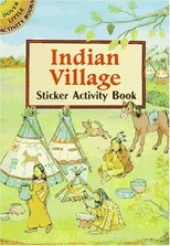 Indian Village Sticker Activity Book