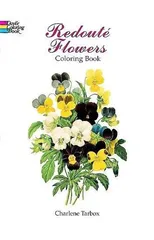 Redoute Roses Colouring Book