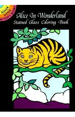 Alice in Wonderland Stained Glass C