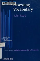Assessing Vocabulary
