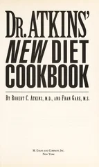 Dr. Atkins' New Diet Cookbook