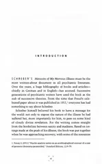 Memoirs Of My Nervous Illness