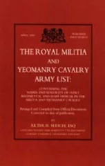 Royal Militia and Yeomanry Cavalry Army List