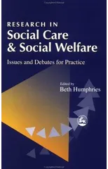 Research in Social Care and Social Welfare