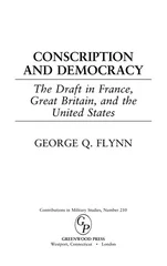 Conscription and Democracy