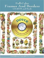 Full-Color Frames and Borders CD-ROM and Book