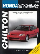 Honda Civic & Del Sol (96 - 00) (Chilton)