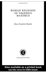 Roman Religion in Valerius Maximus